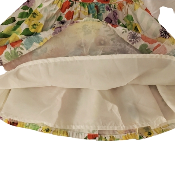 Floral Spring Dress Girls Size 4/5 - Picture 4 of 5